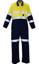 RiteMate RM908CR 2 tone coverall w/3M 8910 tape - AJP Industrial Supplies - I19915S31843C17816