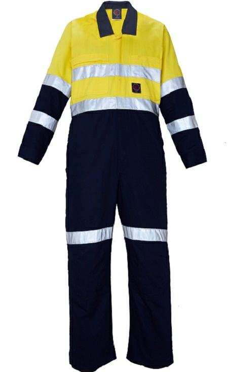 RiteMate RM908CR 2 tone coverall w/3M 8910 tape - AJP Industrial Supplies - I19915S31843C17816