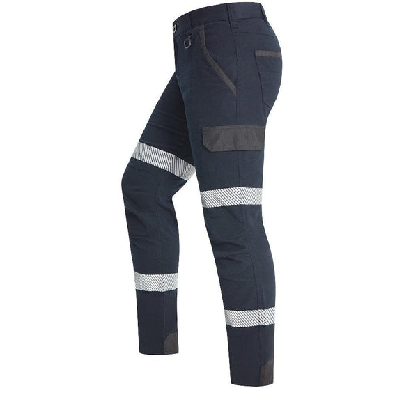 Ritemate RMX Flexible Fit Tactical Pant Reflective - RMX011R - AJP Industrial Supplies - RMX011R/Dark Navy/102R/W20