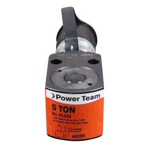 RLS50 CYLINDER, LOW PROFILE, SINGLE ACTING, SPRING RETURN 5 TON, 9/16" STROKE - AJP Industrial Supplies - 25 - RLS50