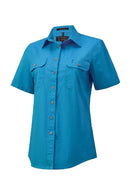 RM600BTS Women's Pilbara Open Front S/S Shirt - AJP Industrial Supplies - I28571S91942C43575