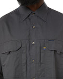RMX Flexible Fit Utility LS Shirt - Charcoal - AJP Industrial Supplies - ritemate - rmx002 - char - s
