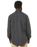 RMX Flexible Fit Utility LS Shirt - Charcoal - AJP Industrial Supplies - ritemate - rmx002 - char - s