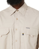 RMX Flexible Fit Utility LS Shirt - Clay - AJP Industrial Supplies - ritemate - rmx002 - clay - s