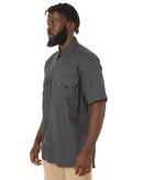 RMX Flexible Fit Utility SS Shirt - Charcoal - AJP Industrial Supplies - ritemate - rmx002s - char - s