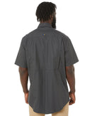 RMX Flexible Fit Utility SS Shirt - Charcoal - AJP Industrial Supplies - ritemate - rmx002s - char - s