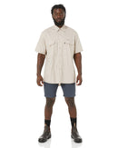 RMX Flexible Fit Utility SS Shirt - Clay - AJP Industrial Supplies - ritemate - rmx002s - clay - s