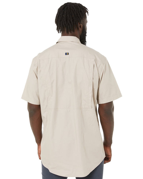 RMX Flexible Fit Utility SS Shirt - Clay - AJP Industrial Supplies - ritemate - rmx002s - clay - s