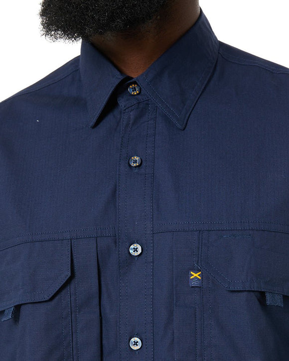 RMX Flexible Fit Utility SS Shirt - French Navy - AJP Industrial Supplies - ritemate - rmx002s - fn - s