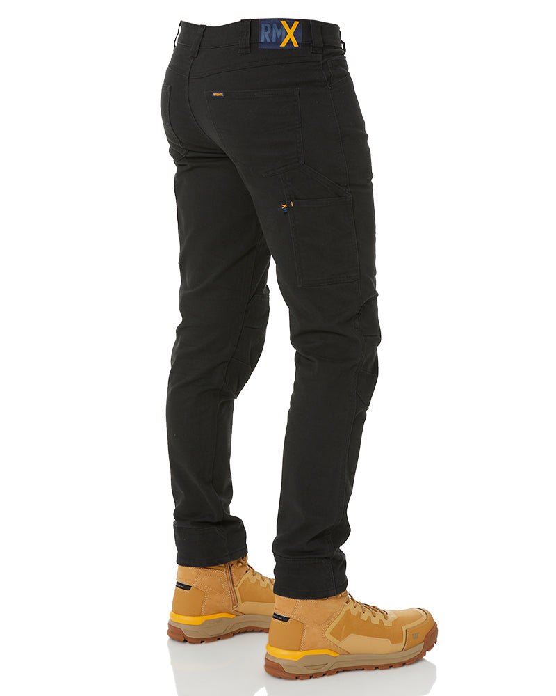 RMX Flexible Fit Utility Trousers - Black - AJP Industrial Supplies - ritemate - rmx001 - blk - 77