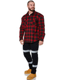 RMX Flexible Fit Utility Trousers with Tape - Navy - AJP Industrial Supplies - ritemate - rmx001r - 77