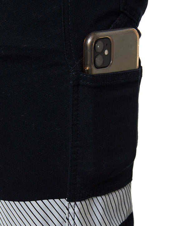 RMX Flexible Fit Utility Trousers with Tape - Navy - AJP Industrial Supplies - ritemate - rmx001r - 77