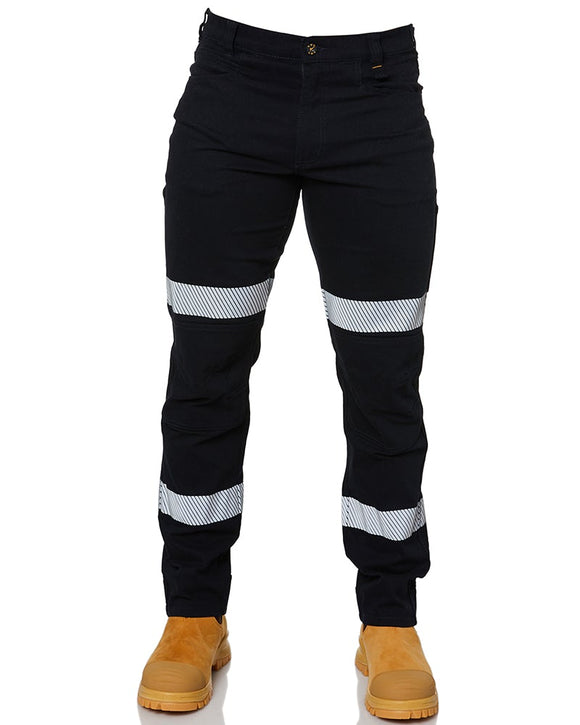 RMX Flexible Fit Utility Trousers with Tape - Navy - AJP Industrial Supplies - ritemate - rmx001r - 77