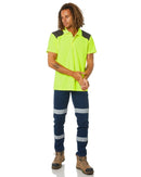 RMX Flexible Stretch Jeans with Tape - Denim - AJP Industrial Supplies - ritemate - rmx007r - 77