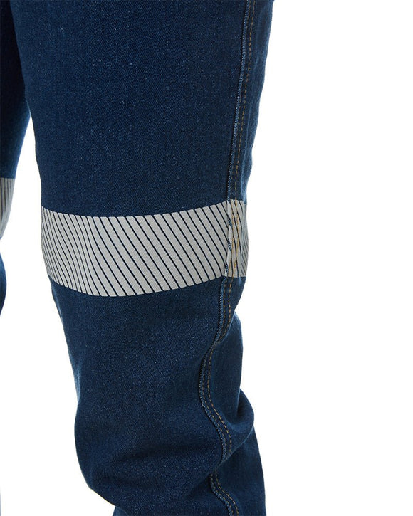 RMX Flexible Stretch Jeans with Tape - Denim - AJP Industrial Supplies - ritemate - rmx007r - 77