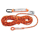 Rope Kernmantle 15m C/w Rope Grab & Perm Attach Shocky - AJP Industrial Supplies - RKRG015SHK1