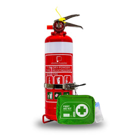 Safety Bundle - ABE Extinguisher & First Aid Kit - AJP Industrial Supplies - FFA - FACMS