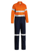 Taped Hi Vis Lightweight Coverall * - Orange/Navy - AJP Industrial Supplies - bisley - bc6719tw - tt02 - 74l