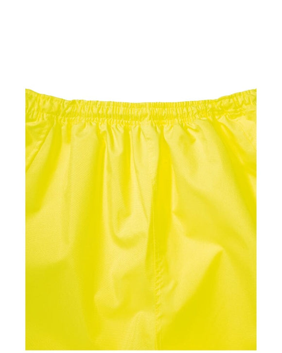 Taped Two Tone Hi Vis Rain Shell Pant - Yellow/Navy - AJP Industrial Supplies - bisley - bp6965t - tt04 - xs