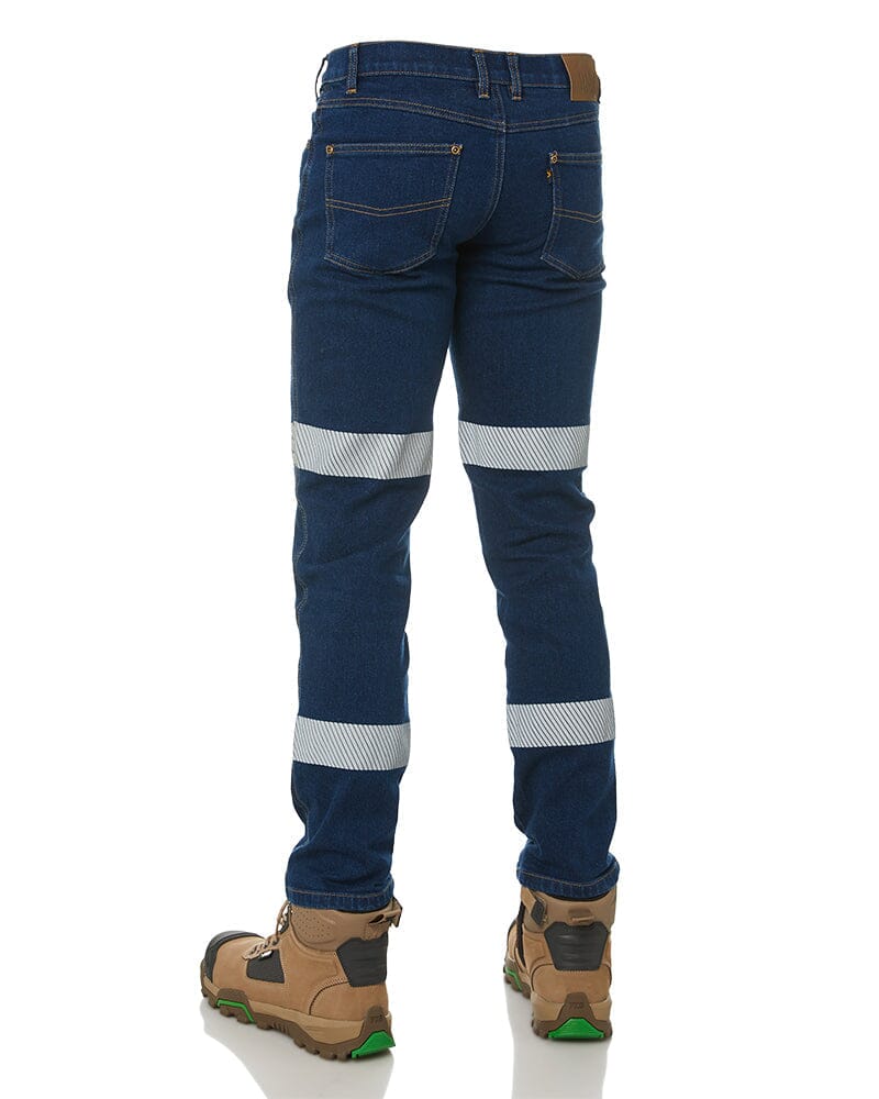 Tradies RMX Flexible Stretch Jeans with Tape Value Pack - Denim - AJP Industrial Supplies - ritemate - tp - rmx007r - 77