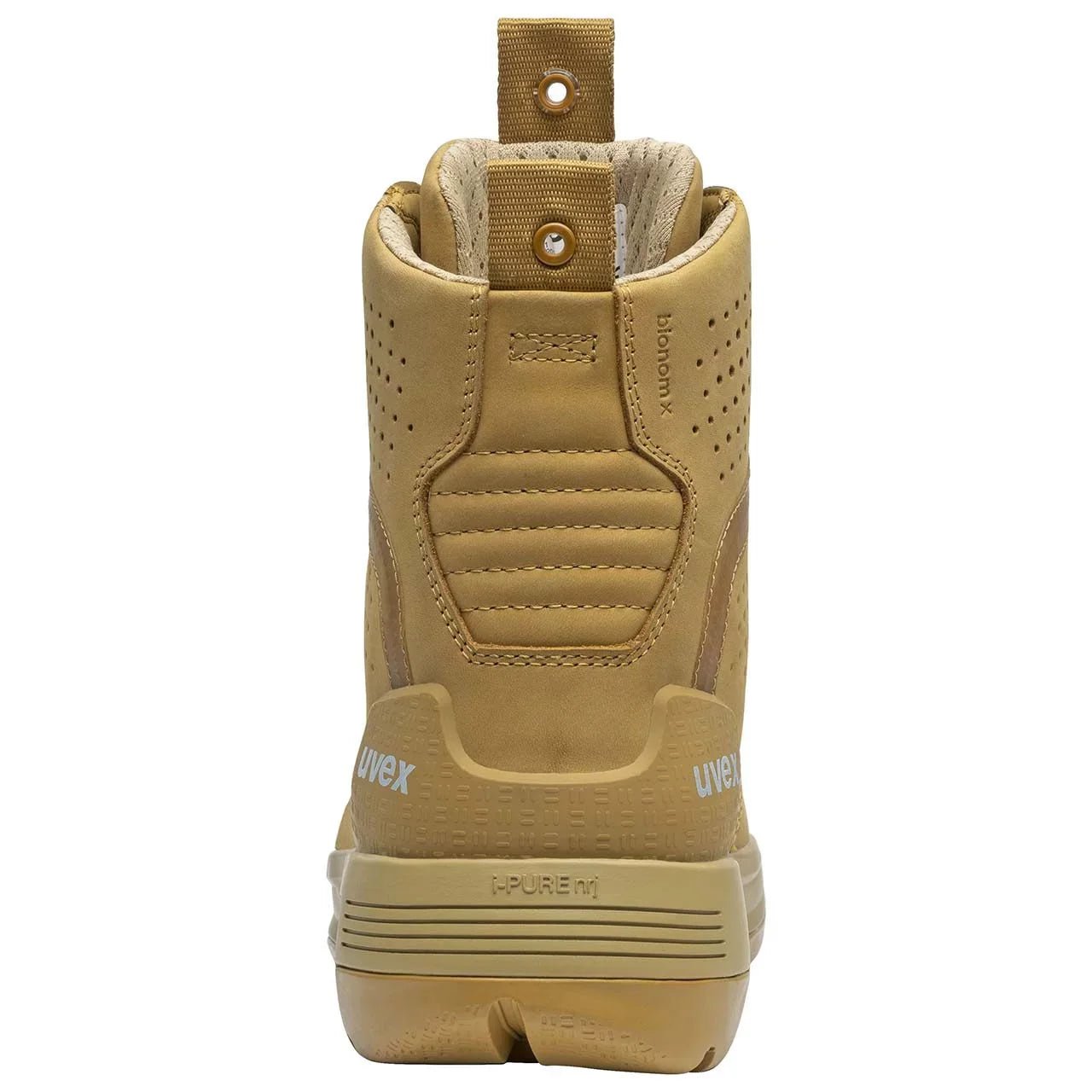 Uvex 3 X - Flow Lace Up Safety Boots (Wheat) - AJP Industrial Supplies - 
