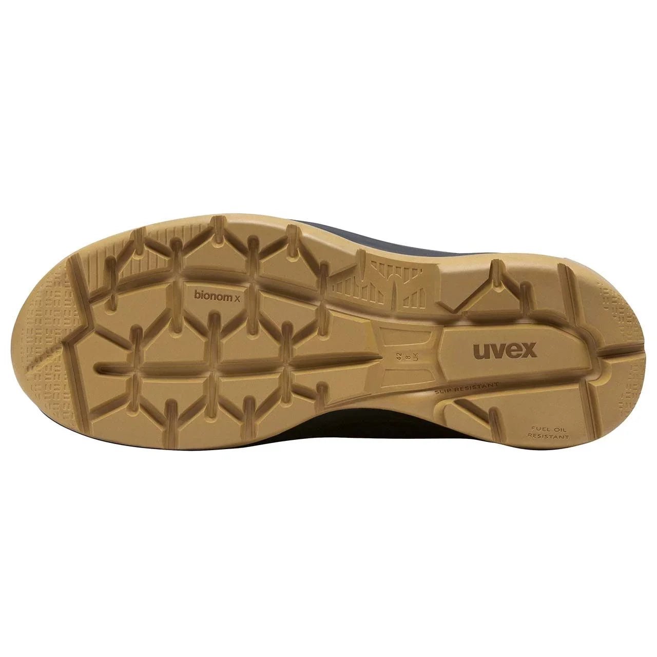 Uvex 3 X - Flow Zip Sided Safety Boots (Black) - AJP Industrial Supplies - 