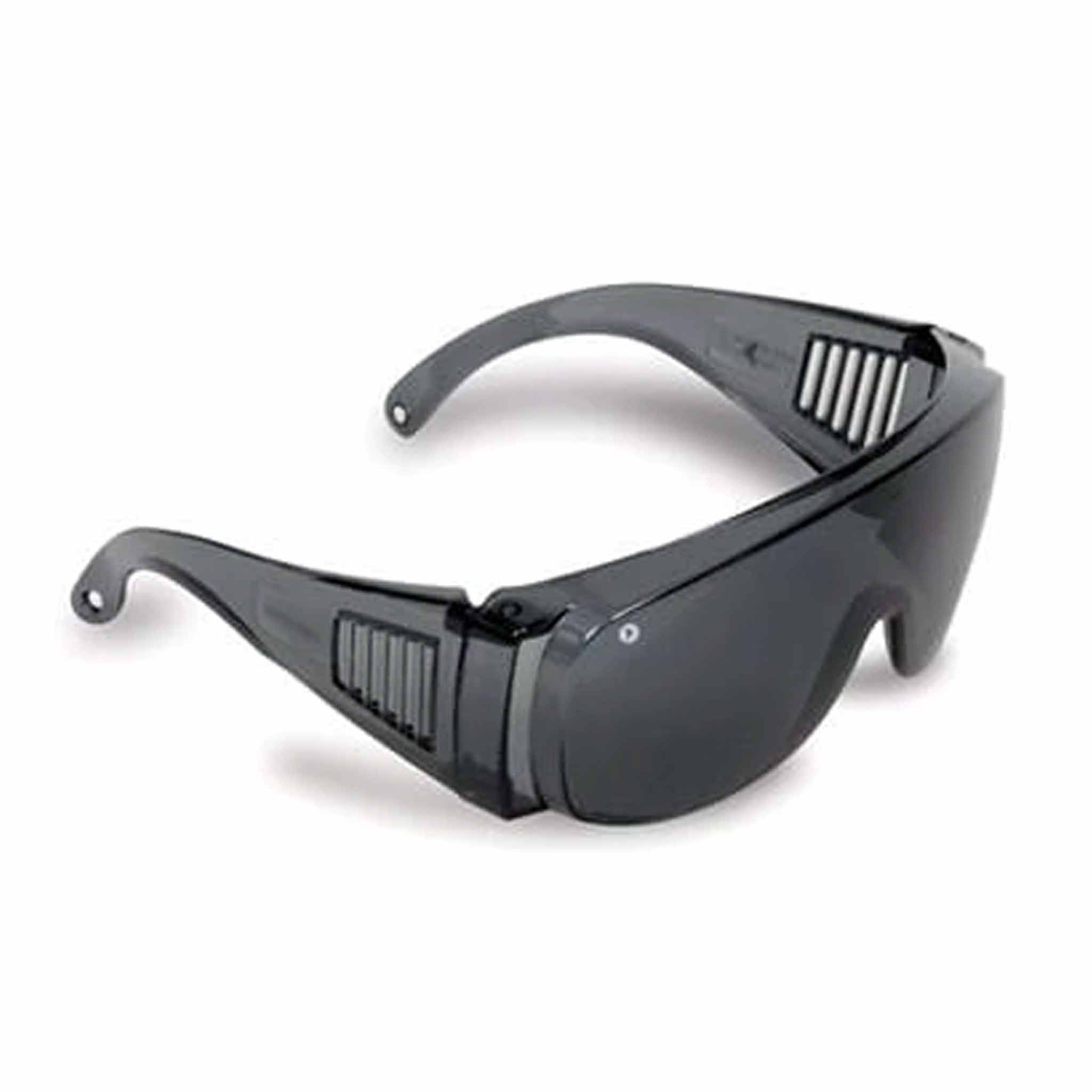 VISITORS SAFETY GLASSES - SMOKE LENS - 3002 - AJP Industrial Supplies - 3002