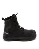 Womens 3 x - flow Zip Side Safety Boot - Black - AJP Industrial Supplies - uvex - 65447 - 6n