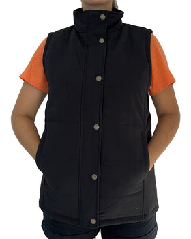 Womens Classic Fit Vest - Black - AJP Industrial Supplies - ritemate - rmpc054 - blk - 6