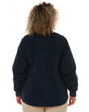 Womens Taped Hi Vis 5 In 1 Rain Jacket - Orange/Navy - AJP Industrial Supplies - bisley - bkl6975 - tt05 - 6