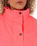Womens Taped Hi Vis 5 In 1 Rain Jacket - Pink/Navy - AJP Industrial Supplies - bisley - bkl6975 - tt21 - 6