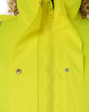 Womens Taped Hi Vis 5 In 1 Rain Jacket - Yellow/Navy - AJP Industrial Supplies - bisley - bkl6975 - tt04 - 6